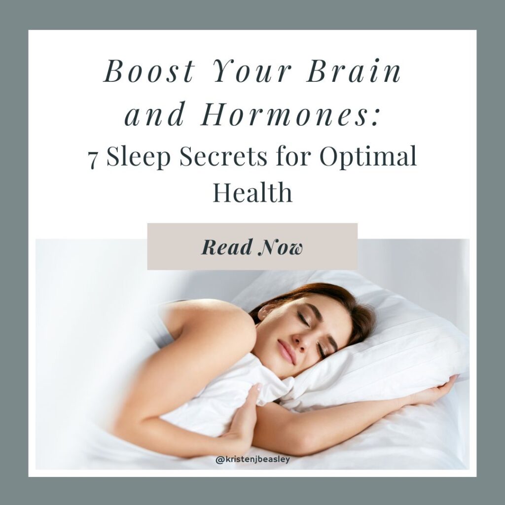 Boost Your Brain and Hormones: 7 Sleep Secrets for Optimal Health